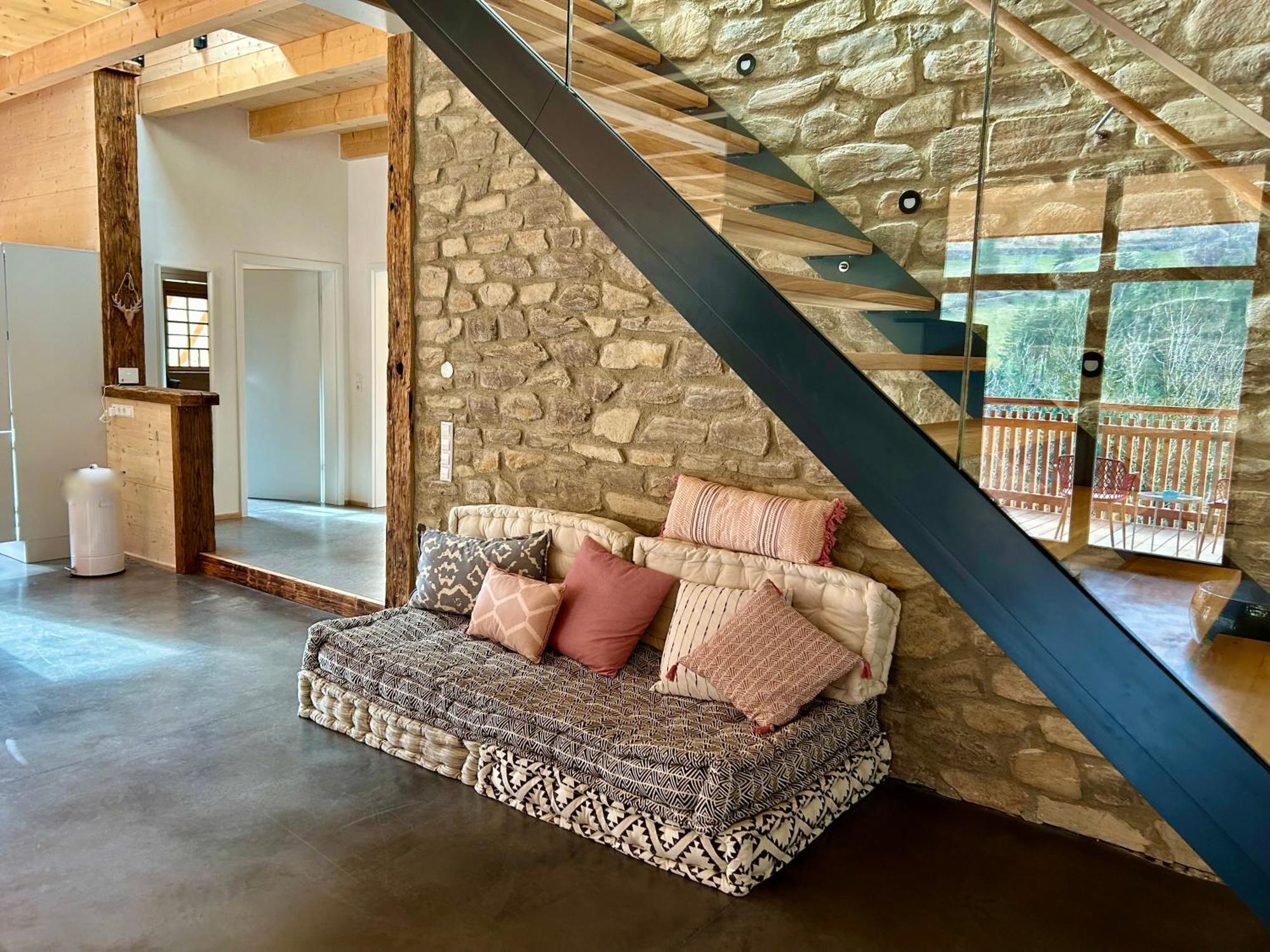 Living Timeless- Haldenhof Loft, Luxus Schwarzwald-Retreat Mit Sauna Fuer Bis Zu 12 Personen Villa Simonswald Ngoại thất bức ảnh